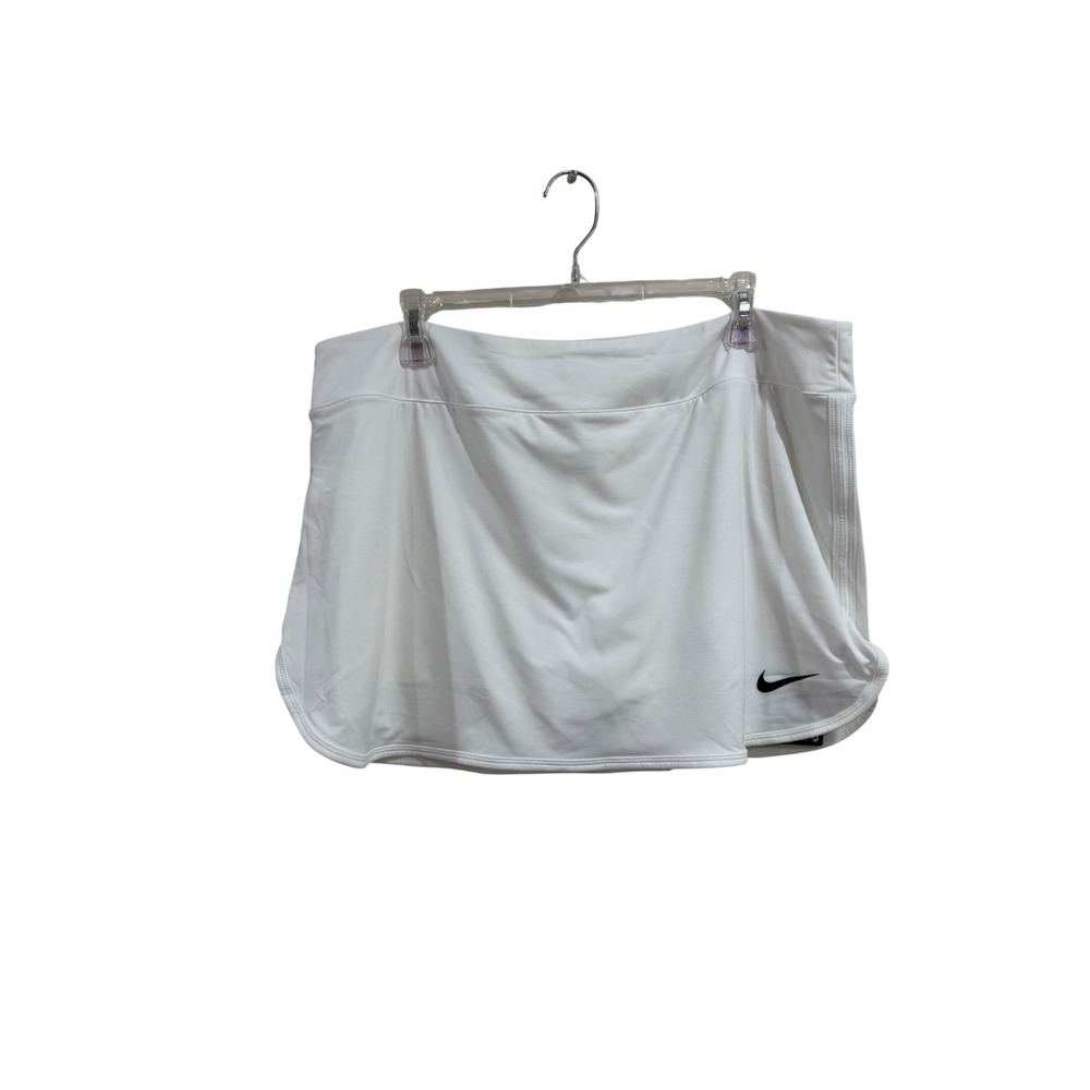 Nike Court Dri-FIT Athletic Tennis Skort White XL New with tags